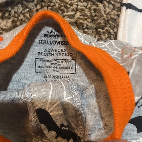 Newborn Halloween Sleeper set of 4 - Picture 3 of 9